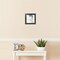 ArtToFrames 8x8 Inch Picture Frame, This 1.25 Inch Custom Wood Poster Frame is Available in Multiple Colors, Great for Your Art or Photos - Comes with Regular Glass and Corrugated Backing (A40DW)